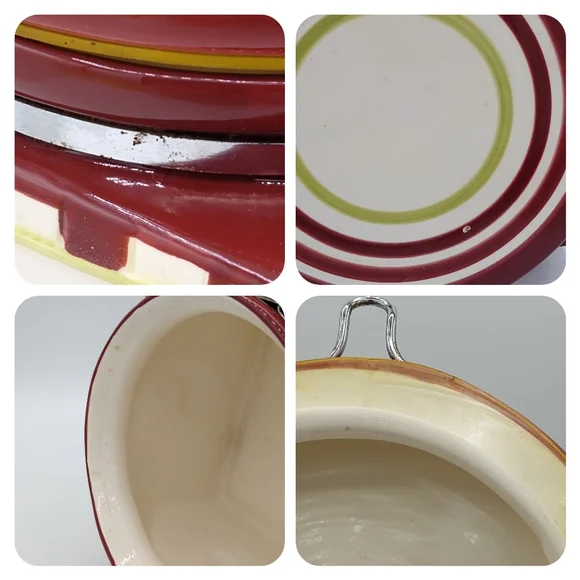 MSRF Inc Rooster Chicken Country Kitchen Ceramic Canister Vintage - Picture 11 of 12